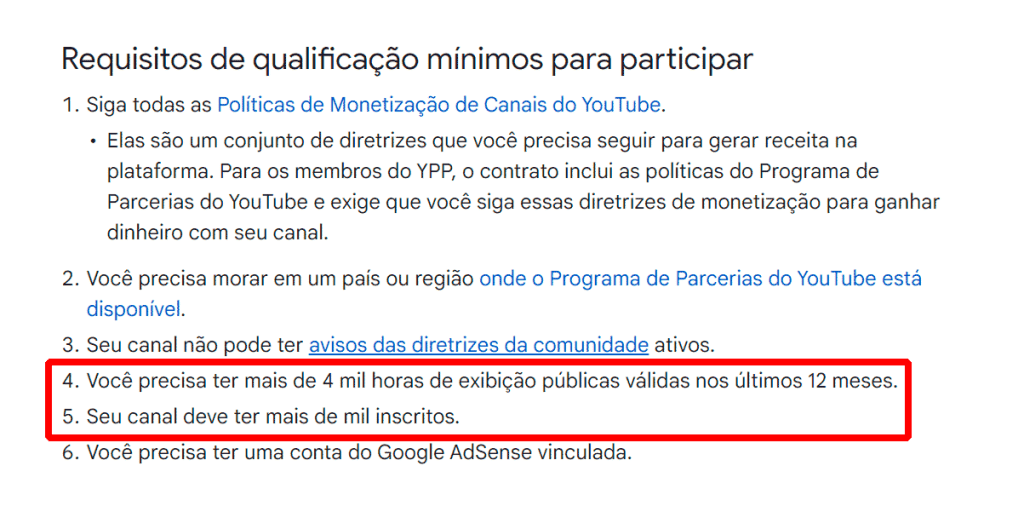 Monetização do YouTube